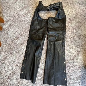 **Xelement 7701 Leather Chaps